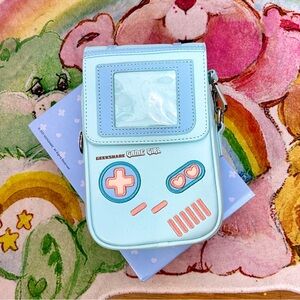 Cute pink and blue game girl bag